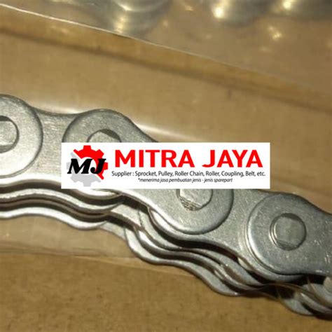 Jual RANTAI DOUBLE RS 08B STAINLESS STEEL SUS 304 SS ROLLER CHAIN