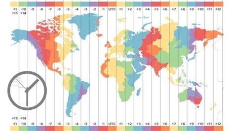 intervalo Plano Validación mapa de la zona horaria del mundo Puede ser