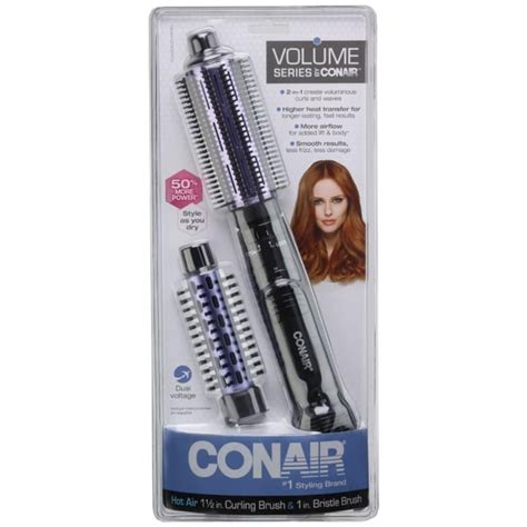 Conair 2 In 1 15 In Hot Air Brush Curling Iron By Conair At Fleet Farm