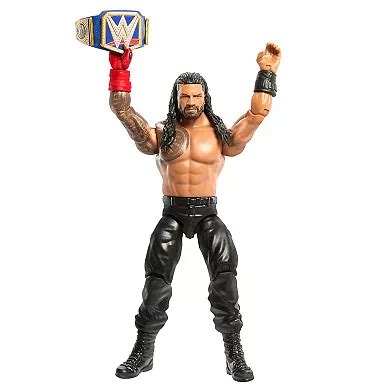 WWE Champions Roman Reigns Action Figure & WWE Championship Belt Accessory