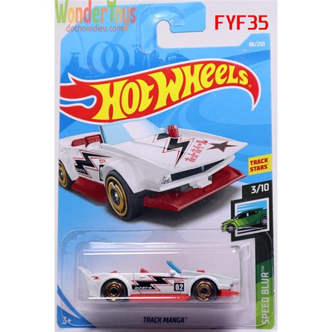 Xe Mô Hình Hot Wheels Track Manga Collections HW Speed Blur FYF Shopee Việt Nam