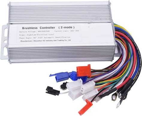 Keenso Brushless Motor Controller 48v 60v 64v 72v 1000w 1500w 12 Tube