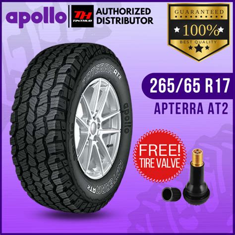 APOLLO 265 65 R17 112H APTERRA AT2 Lazada PH