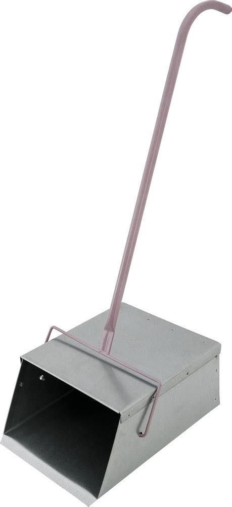 Совок для мусора с металлической ручкой / Имеет вместительный ...