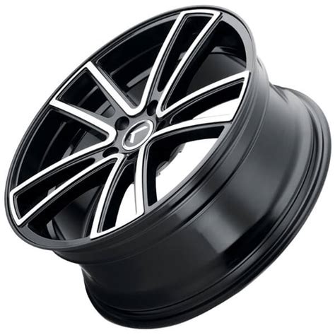 Kraze Kr Lusso Black W Machined Face Wheels Wheelonline