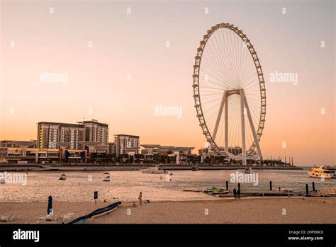 Ain Dubai The Biggest Ferris Wheel In The World Stock Photo Alamy