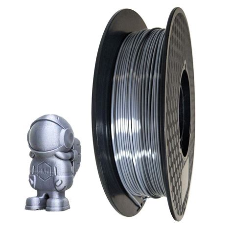 Shiny Silk Silver Pla Filament Mm D Printer Filament Kg Shiny