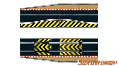 Scalextric C Saut Et Chicane Pack Accessoire De Piste Slot Car