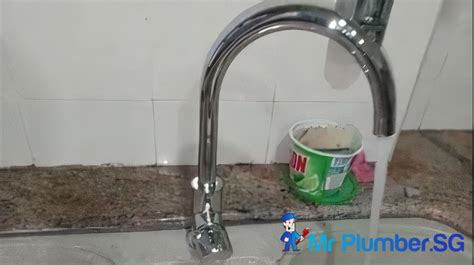 Kitchen Tap Replacement Plumber Singapore Hdb Bukit Panjang Mr Plumber Singapore 1