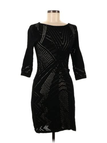 Calvin Klein Women Black Cocktail Dress M EBay