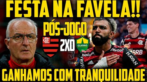 Flamengo Vence E Convence P S Jogo Flamengo Cuiab Youtube