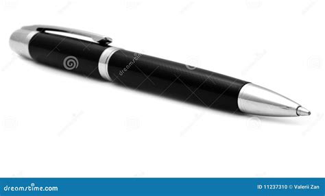 Black Pen Stock Photo - Image: 11237310