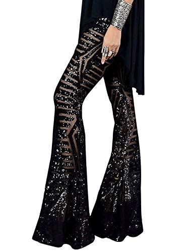 Best Bell Bottom Sequin Pants For A Night Out