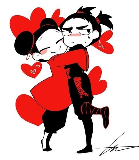 Dibujos De Pucca Pucca Y Garu Puca Y Garu