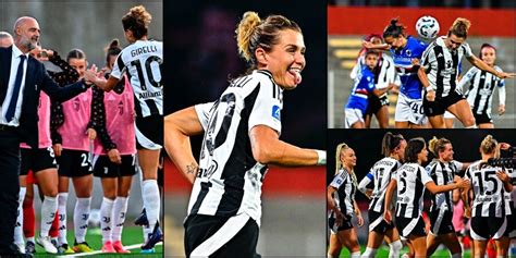 Juve Women Girelli Immortale Doppietta Decisiva Contro La Sampdoria