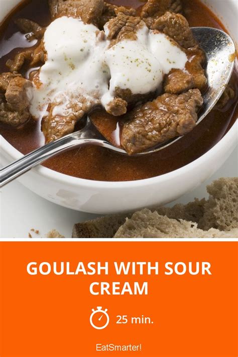 Goulash with Sour Cream recipe | Eat Smarter USA