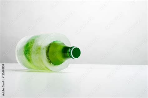 Chilled bottle of beer Stock Photo | Adobe Stock