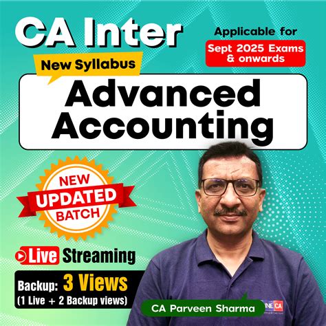 Ac 9 Months CA Inter Combo Subjects 2025 01 01 Siddharth Agarwal