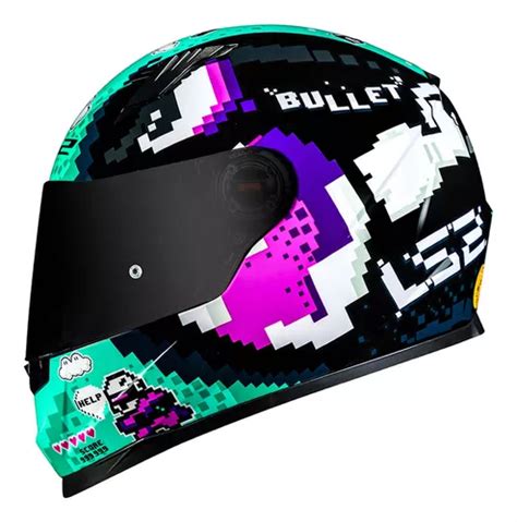 Capacete Feminino Fechado Ls2 Ff358 Ultra Preto Rosa Parcelamento Sem