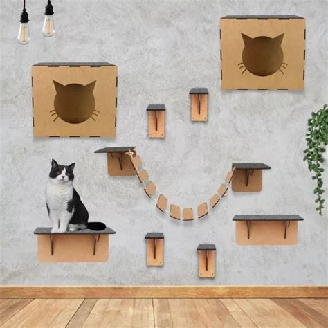 Rampa Para Mascotas Mondobox Kit Playground De Gato Pe As Circuito