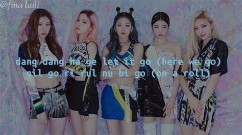 Itzy Icy Easy Lyrics Youtube