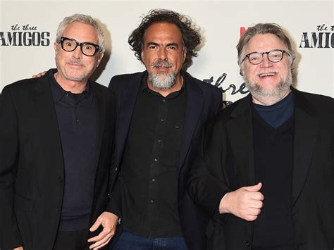 Guillermo Del Toro Alfonso Cuar N Y Alejandro Gonz Lez I Rritu Juntos