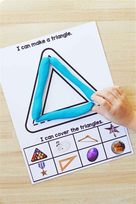 Free Printable No Prep Shape Play Dough Mats Fantastic Fun Learning