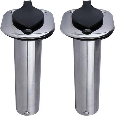 Amazon 2 Pack Stainless Steel Fishing Rod Holder Flush Mount 90