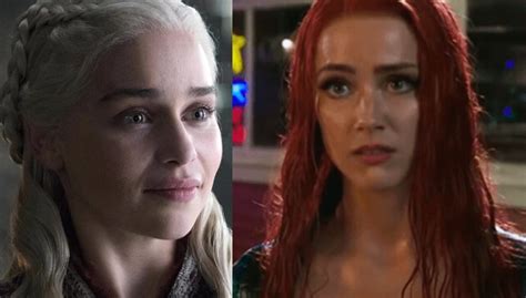 Petition Started For Emilia Clarke To Replace Amber Heard In 'Aquaman 2'