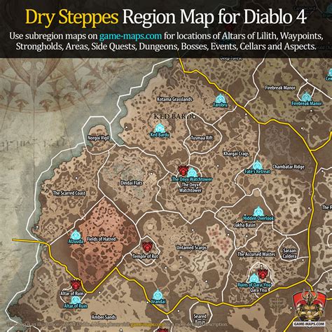 Fields Of Hatred Dry Steppes Map For Diablo 33153 | Hot Sex Picture