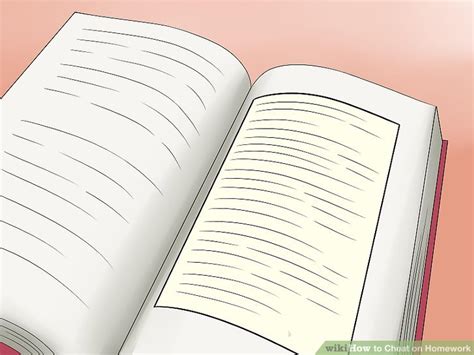 3 Easy Ways To Cheat On Homework With Pictures Wikihow