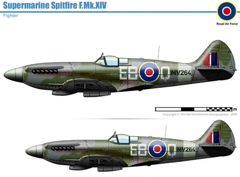 Supermarine Spitfire Mk.XIV | Supermarine spitfire, Fighter, Fighter jets