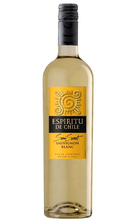 Wine Espiritu De Chile Sauvignon Blanc Semi Sweet Valle Central on Vi.Wine