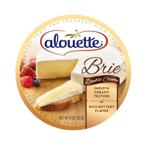 Alouette Double Crème Brie 8 oz Cheese Lover Shop