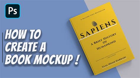 How To Create Book Cover Mockup Photoshop Tutorial Youtube