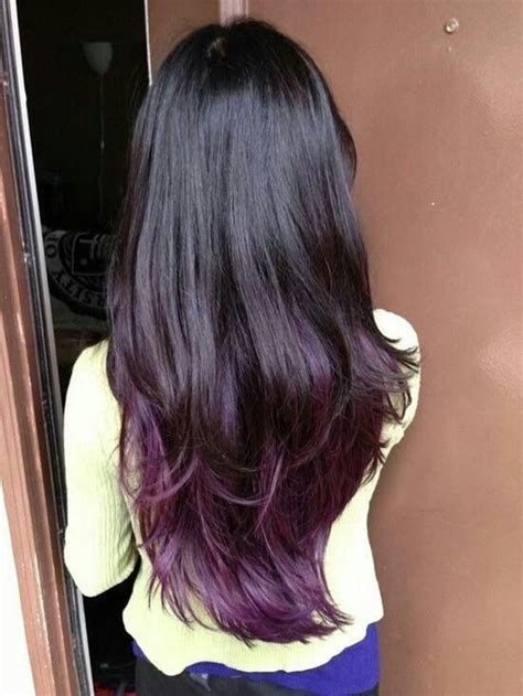 Plum Ombre Hair Beauty That I Love Pinterest Ombre