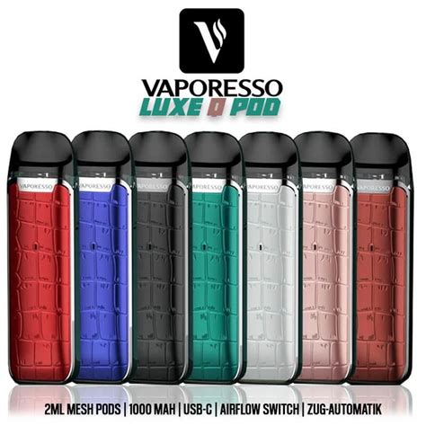 Vaporesso Vaporesso Luxe Q Pod Kit 2ml 1000mAh Podsystem