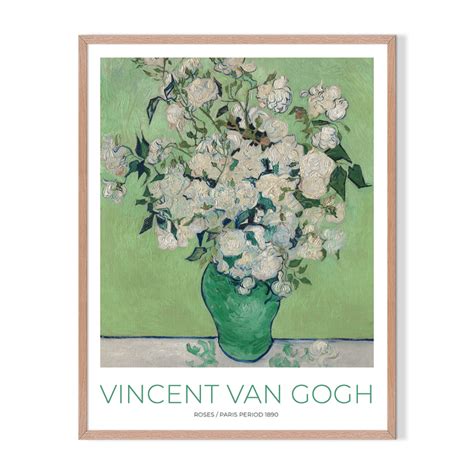 Vincent Van Gogh Roses Wall Art Artist Lane