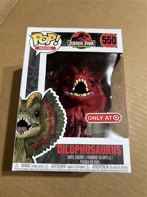 Funko Pop Jurassic Park Dilophosaurus Values MAVIN