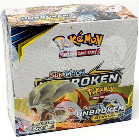 Pokemon Tcg Sun Moon Unbroken Bonds Booster Display