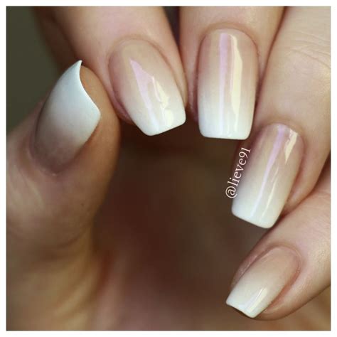 French Ombre Ombre Nails Trendy Nails Dipped Nails