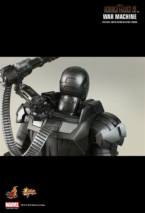 Boneco Máquina de Combate War Machine Homem de Ferro Iron Man MMS Escala Hot