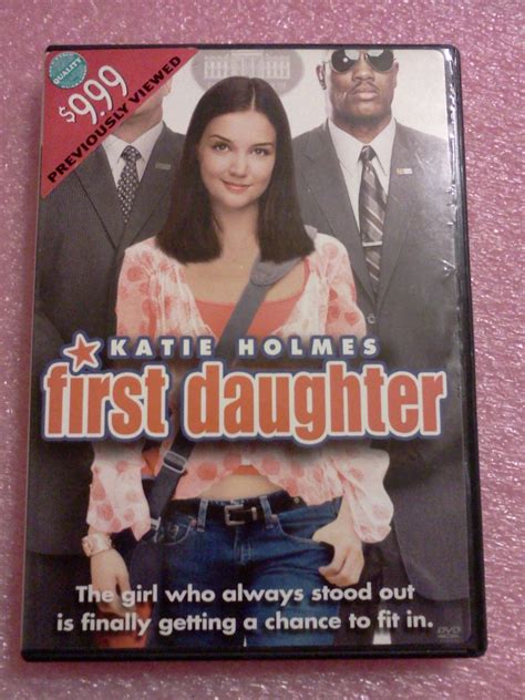 First Daughter Dvd 2005 Katie Holmes Marc Blucas