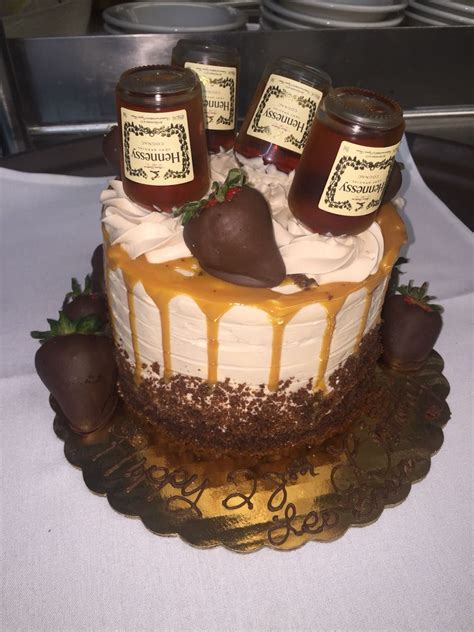 Check Out This Hennessy Cake Yall Hennessy Cake 22nd Birthday Cakes