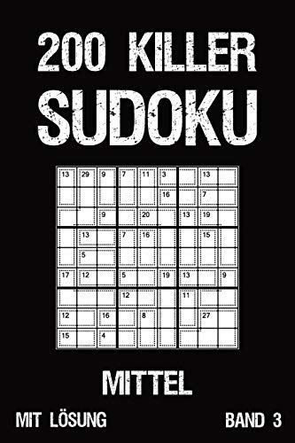 Killer Sudoku Mittel Mit L Sung Band Anspruchsvolle Summen