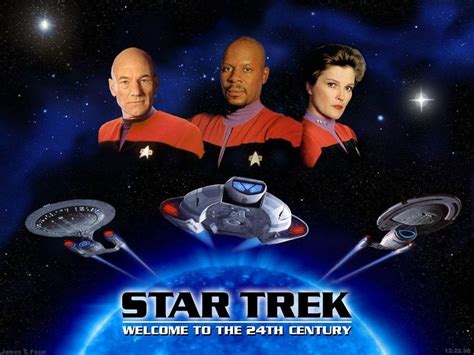 Star Trek-The Next Generation Wallpaper: Crew | Star trek captains, Star trek online, Star trek