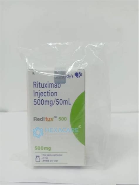 Reditux Rituximab 500 Mg Injection At Rs 10120 Vial Reditux Injection