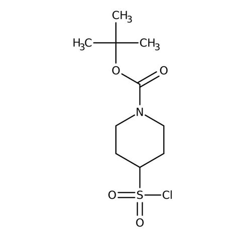 Tert Butyl 4 Chlorosulfonyl Piperidine 1 Carboxylate 97 Thermo