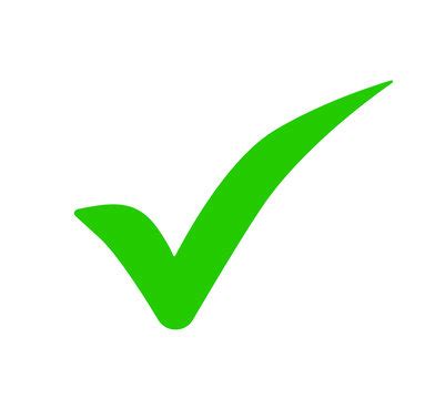 Green Check Mark Symbol Cutout Zazzle | canoeracing.org.uk