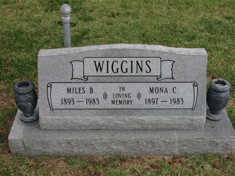 Miles B Wiggins 1893 1983 Find A Grave Memorial